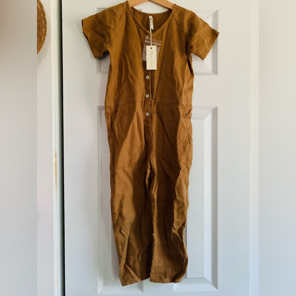 Riley & Cru kids jumpsuit nwt 4-5T